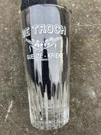 GLAS GUEUZE KRIEK DE TROCH 33 CL H : 15 CM, Verzamelen, Ophalen of Verzenden, Zo goed als nieuw, Bierglas
