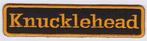 Harley Davidson Knucklehead stoffen opstrijk patch embleem #, Neuf