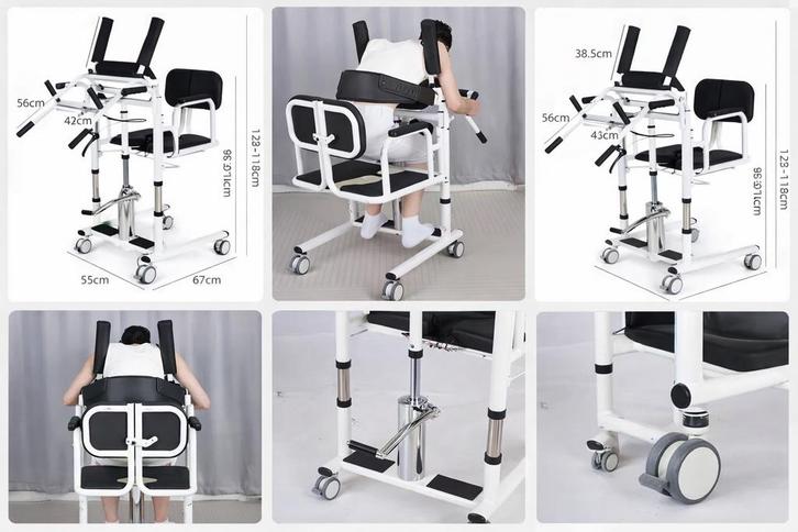 Te koop aangeboden verstelbare hydraulische patiëntenlift, Divers, Chaises roulantes, Neuf, Pliant, Enlèvement ou Envoi