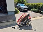 Chariot Cougar 1+ 2 koppelstukken, Fietsen en Brommers, Fietsaccessoires | Aanhangwagens en Karren, Ophalen, Gebruikt