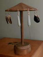 Bijoux en bois - boucles d'oreilles, support, support, Enlèvement ou Envoi