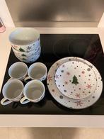 Kerst servies, Ophalen
