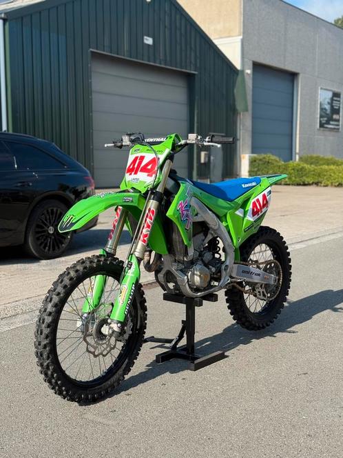 Kawasaki kx450 f, Fietsen en Brommers, Brommers | Crossbrommers, Zo goed als nieuw, Ophalen