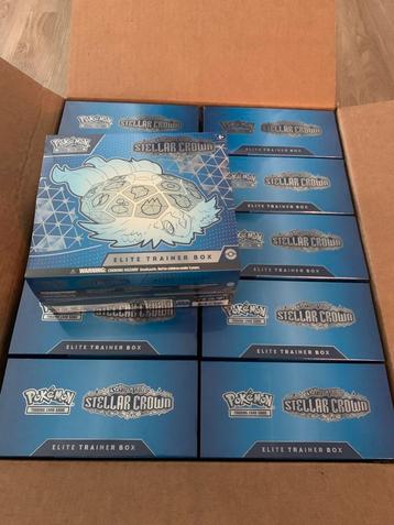 Pokemon Stellar crown Elite trainer box beschikbaar voor biedingen