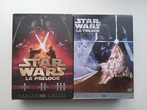Les 2 premières trilogies de Star Wars, Cd's en Dvd's, Dvd's | Actie, Zo goed als nieuw, Actiethriller, Alle leeftijden, Verzenden