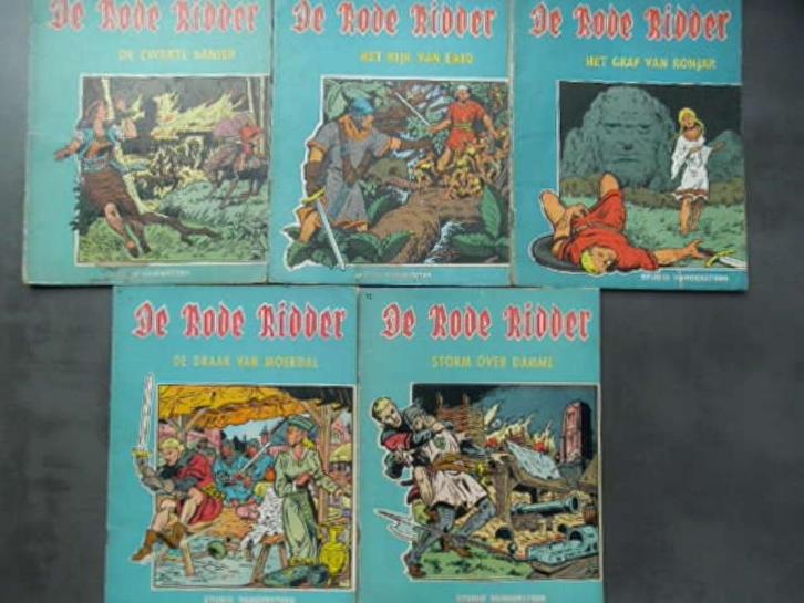 De Rode Ridder Willy Vandersteen strip 84 stripverhaal, Boeken, Stripverhalen, Gelezen, Meerdere stripboeken, Ophalen of Verzenden