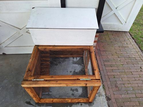 Cavia hok, Dieren en Toebehoren, Knaagdieren en Konijnen | Hokken en Kooien, Zo goed als nieuw, Hok, 60 tot 90 cm, 75 tot 110 cm