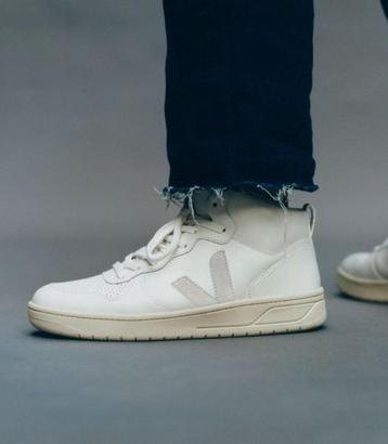 Veja V-15 hoge leren sneakers unisex - Wit - Maat 41 beschikbaar voor biedingen