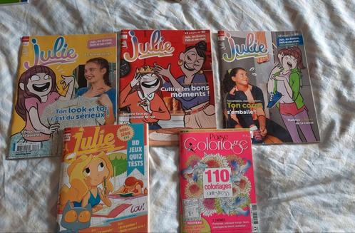 Lot de magazines girly + mandala. (10-14 ans), Livres, Journaux & Revues, Comme neuf, Magazine féminins, Enlèvement