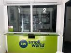 Beveiligd raam met 2 stations — 2,50 m  2,30 m, Ophalen