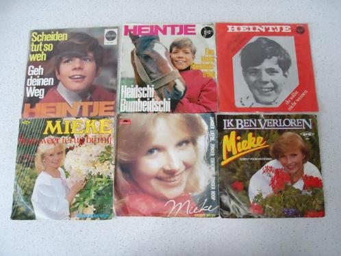 Part 107 - 6 Singeltjes van Heintje & Mieke., CD & DVD, Vinyles Singles, Utilisé, Single, En néerlandais, 7 pouces, Enlèvement ou Envoi