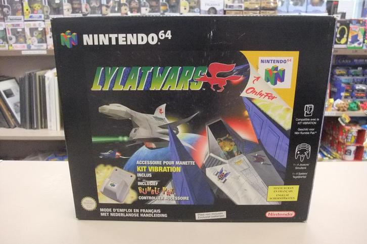 lylat wars big box(cib) n64 FAH, Games en Spelcomputers, Games | Nintendo 64, Gebruikt, Avontuur en Actie, 3 spelers of meer, Vanaf 3 jaar