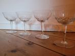 4 coupes en cristal de Val Saint Lambert, Antiek en Kunst, Ophalen