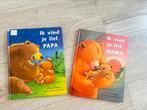 Voorleesboeken ik vind je lief papa ik vind je lief mama, Ophalen, Zo goed als nieuw, Jillian Harker, 2 tot 3 jaar