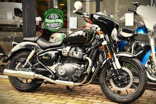 ROYAL ENFIELD SUPER METEOR 650 ***MOTOVERTE.BE***, Motoren, Motoren | Royal Enfield, Bedrijf, Naked bike, 12 t/m 35 kW, 2 cilinders
