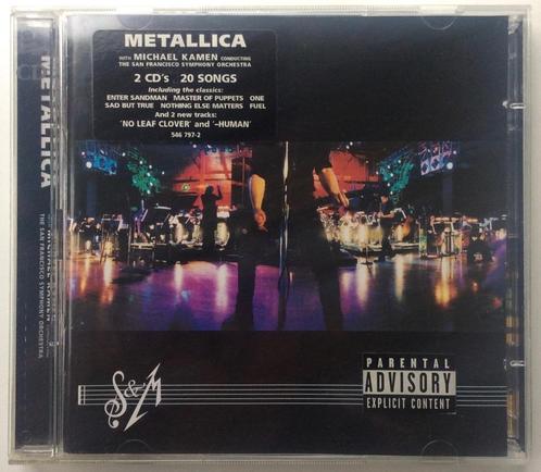 metallica - S & M, Cd's en Dvd's, Cd's | Hardrock en Metal, Gebruikt, Ophalen of Verzenden