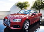 Audi A5 40TFSI 2.0I M-HEVCABRIOLET/190PK/DYNAMI, Auto's, Audi, 4 zetels, Zwart, 4 cilinders, Leder