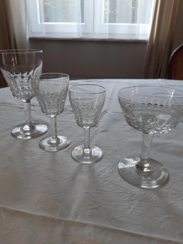 Verres Cristal Val. St Lambert