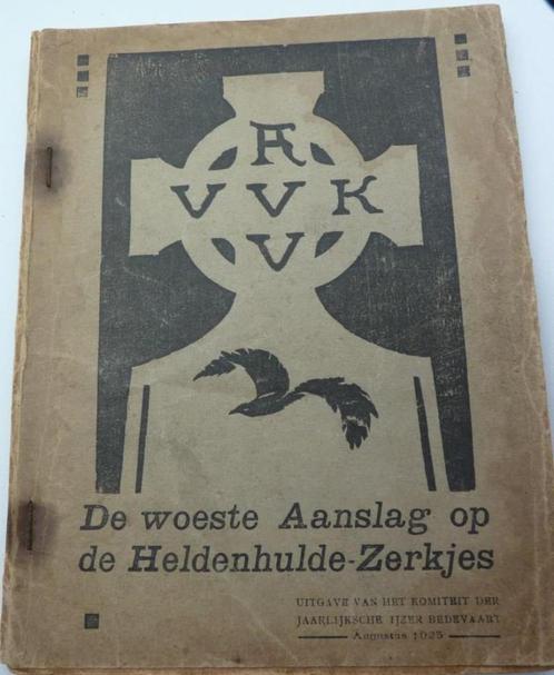 Originele uitgave van Komiteit Ijzerbedevaart uit 1925, Boeken, Oorlog en Militair, Ophalen of Verzenden
