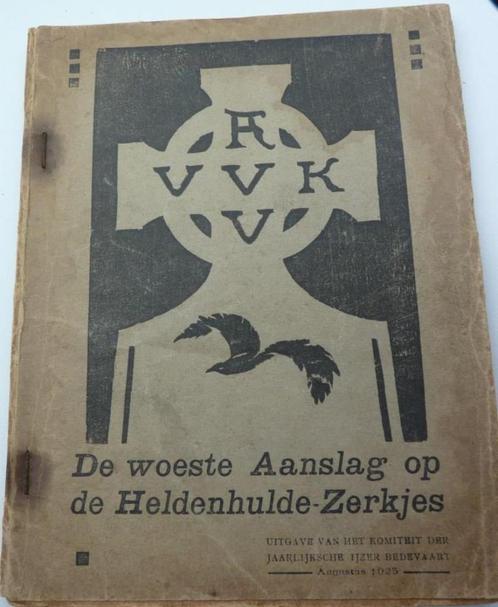 Originele uitgave van Komiteit Ijzerbedevaart uit 1925, Livres, Guerre & Militaire, Enlèvement ou Envoi