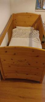 Lit enfant 140x80 pin massif, 70 à 85 cm, Utilisé, 140 à 160 cm, Enlèvement