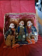 3 zeer mooie  clowns., Antiek en Kunst, Ophalen