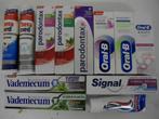 tandpasta allerlei nieuw, Bijoux, Sacs & Beauté, Beauté | Soins de la bouche, Enlèvement ou Envoi, Neuf, Dentifrice