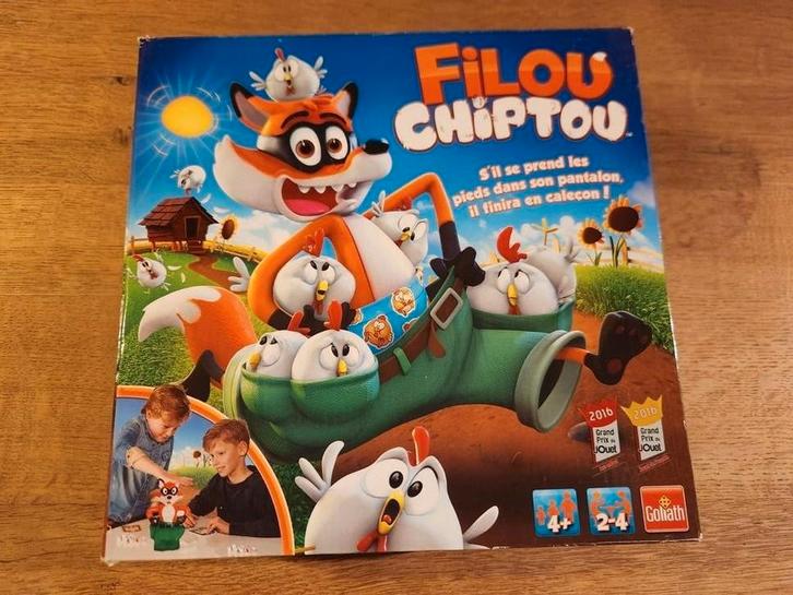 Spel „Filou Chiptou”, Hobby en Vrije tijd, Gezelschapsspellen | Kaartspellen, Gebruikt, Een of twee spelers, Drie of vier spelers