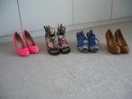 4 paar damesschoenen, Ophalen of Verzenden, Zo goed als nieuw, Pumps