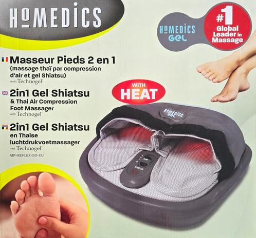 Masseur Pieds 2 en 1 Shiatsu, Sports & Fitness, Produits de massage, Comme neuf, Appareil, Enlèvement