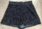 Zwarte short met stipjes, Verzenden, Maat 38/40 (M)