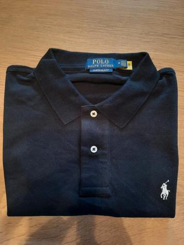 Polo Ralph Lauren Polo bleu foncé avec cheval blanc 