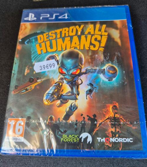 Vernietig alle mensen negen, Games en Spelcomputers, Games | Sony PlayStation 4, Nieuw, Ophalen of Verzenden