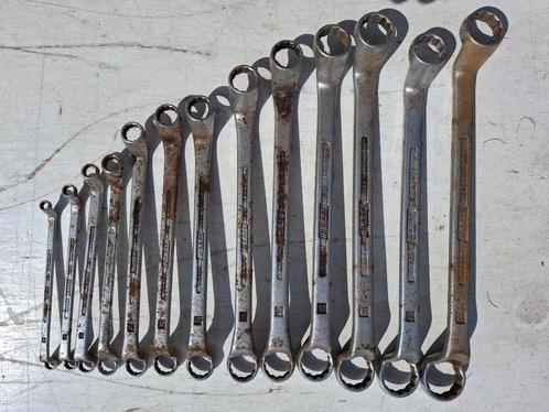 Hazet doorgezette ringsleutels, Doe-het-zelf en Bouw, Gereedschap | Handgereedschap, Gebruikt, Ophalen