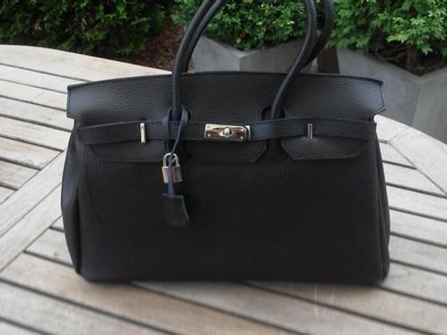 soepel ECHT leder handtas NIEUW 125€ kleur, Handtassen en Accessoires, Tassen | Damestassen, Nieuw, Handtas, Blauw, Ophalen