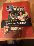 Tennis in België, Game, set, match. Tennis in Belgie, Livres, Enlèvement ou Envoi, Neuf, Sport de ballon