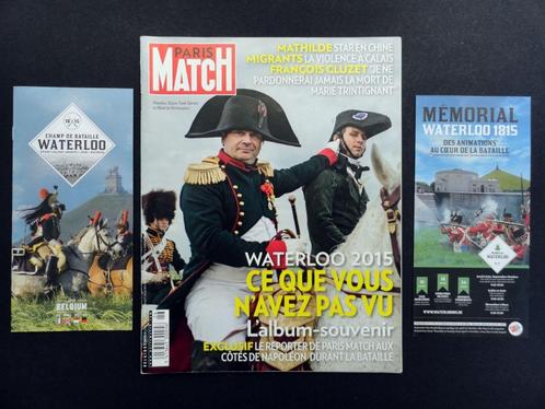 Napoléon+Bonus-La Bataille de Waterloo 1815-Paris Match 2015, Boeken, Stripverhalen, Ophalen of Verzenden