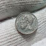 Rare ! Mini jeton / token / Belgique / Leopold II / 1888, Timbres & Monnaies, Enlèvement ou Envoi, Argent, Argent