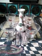 Martini glazen + vaasje van Martini, Verzamelen, Ophalen of Verzenden, Gebruikt