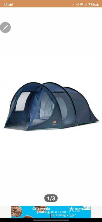 4 persoons tent, Ophalen, Zo goed als nieuw, Tot en met 4