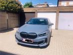 BMW 118i automaat M-pakket, Auto's, BMW, 1 Reeks, Blauw, Leder, 5 deurs