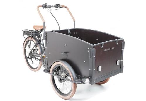 qivelo city bakfiets elektrische driewieler bakfietsen bike, Vélos & Vélomoteurs, Vélos | Vélos avec bac, Neuf, Autres marques