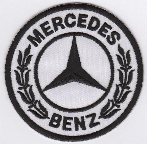 Mercedes Benz stoffen opstrijk patch embleem #5, Collections, Marques automobiles, Motos & Formules 1, Neuf, Envoi