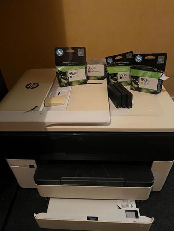 Hp officejet 7740 printer A3 beschikbaar voor biedingen