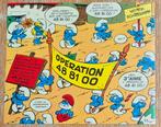 De Smurfen sticker Operation 48.81.00 Peyo 1972 Schtroumpfs, Ophalen of Verzenden, Smurfen, Zo goed als nieuw, Plaatje, Poster of Sticker