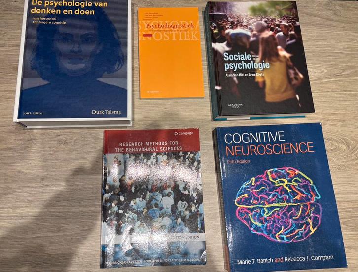 Pakket boeken klinische psychologie U-Gent, Boeken, Studieboeken en Cursussen, Zo goed als nieuw, Overige niveaus, Ophalen