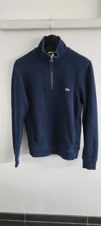 Lacoste blauwe trui met rits XS, Ophalen, Gedragen, Blauw, Lacoste