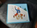 Boîte en fer blanc DELACRE 2003 Tintin - (Hergé) Tintin 75 a, Biscuits, Autres marques, Utilisé, Envoi