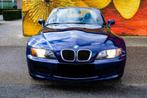 BMW Z3 1.8 1997 Zetelverwarming Airco Overname, Auto's, Achterwielaandrijving, Zwart, Cabriolet, Leder