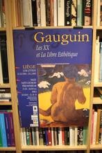 Gauguin*Les XX et La Libre Esthétique - 1995 affiche, Collections, Enlèvement ou Envoi